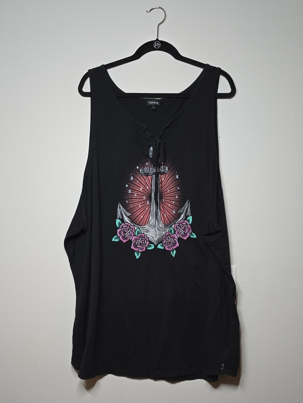 torrid Black Graphic Tank Top